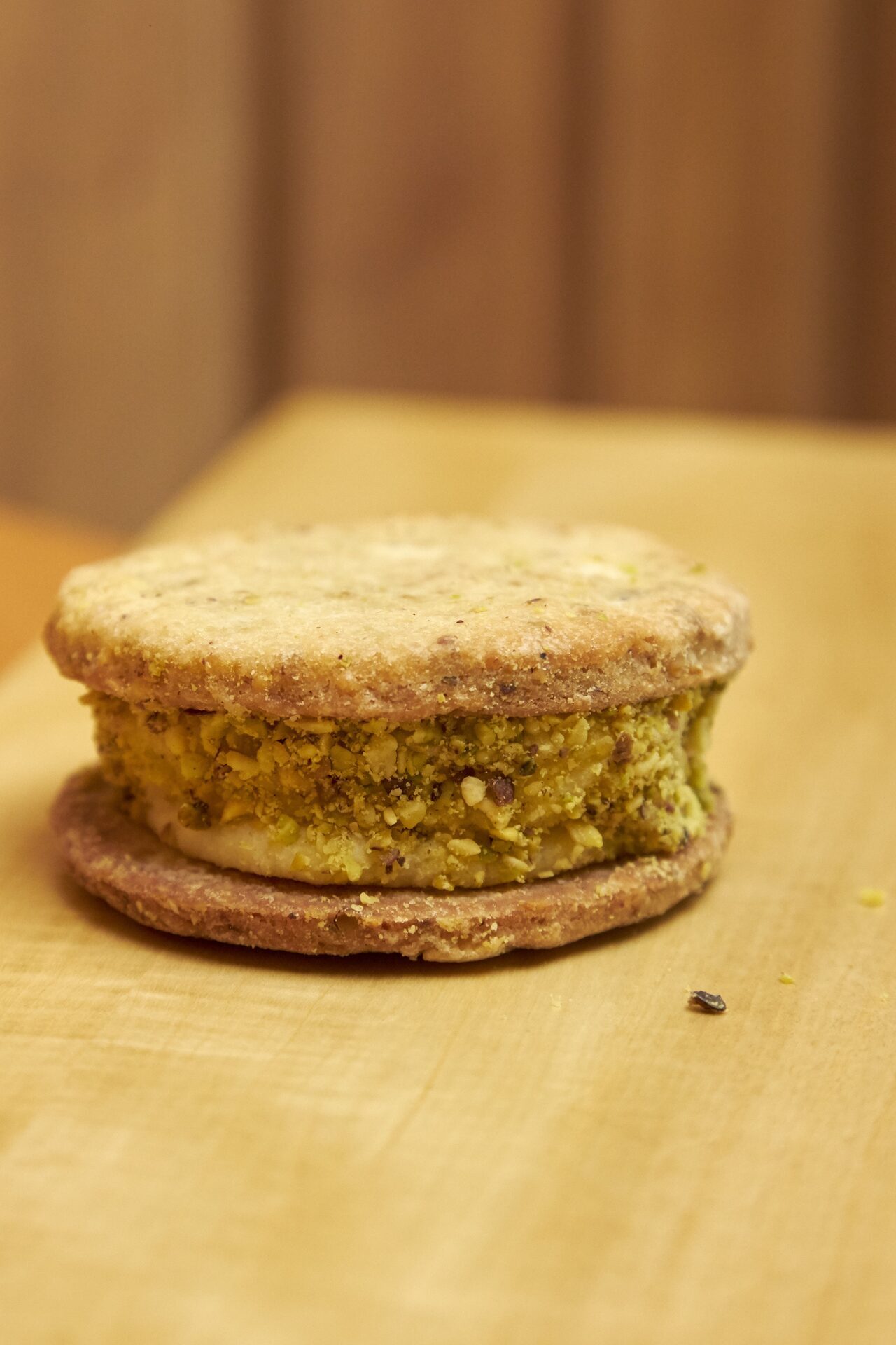 Alfajor de pistacho