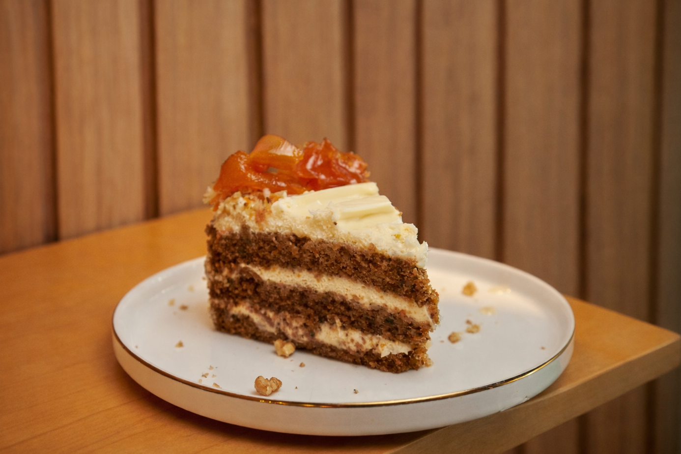 Carrot cake con frosting