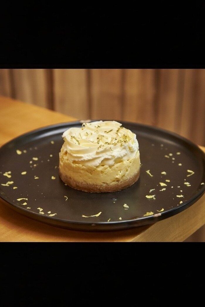 Key lime pie con chantilly